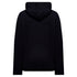 Diesel Double Destroyed Logo Black Hoodie XS